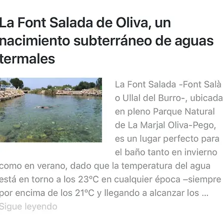 Atico Appartement Pego